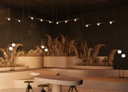 Трековый магнитный светодиодный светильник Maytoni Levity Luna TR185-1-3W2.7K-B