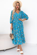 Платье Серенада (голубой) Р11-1044/21 Nikol
