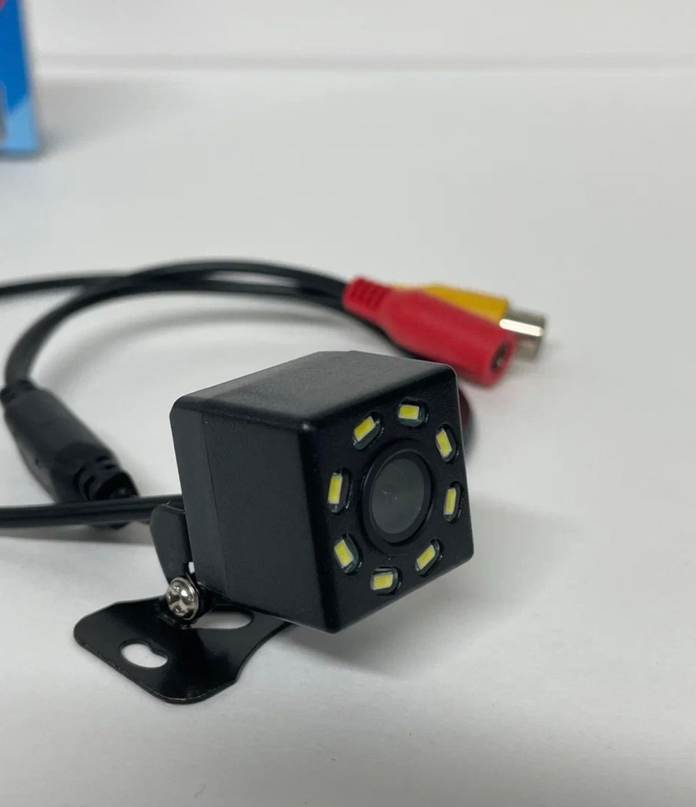 Камера заднего вида 662-8LED CCD, 12v, 720р, 8 диодов, черный, CAM RE, TG (1 шт.)