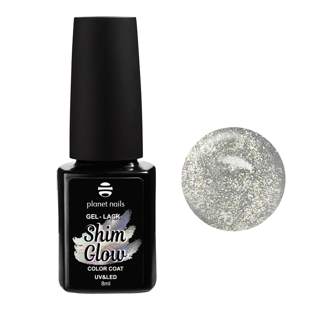 Planet Nails Гель-лак "Shim Glow" 940, 8мл