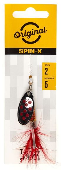Блесна вращ. Lucky John SPIN X ROUND 02 5,0г SR