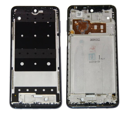 Рамка дисплея для Xiaomi Redmi Note 9S/Note 9 Pro Черный