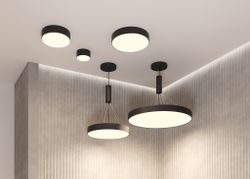 Светильник потолочный светодиодный Maytoni Zon C032CL-36W4K-RD-B