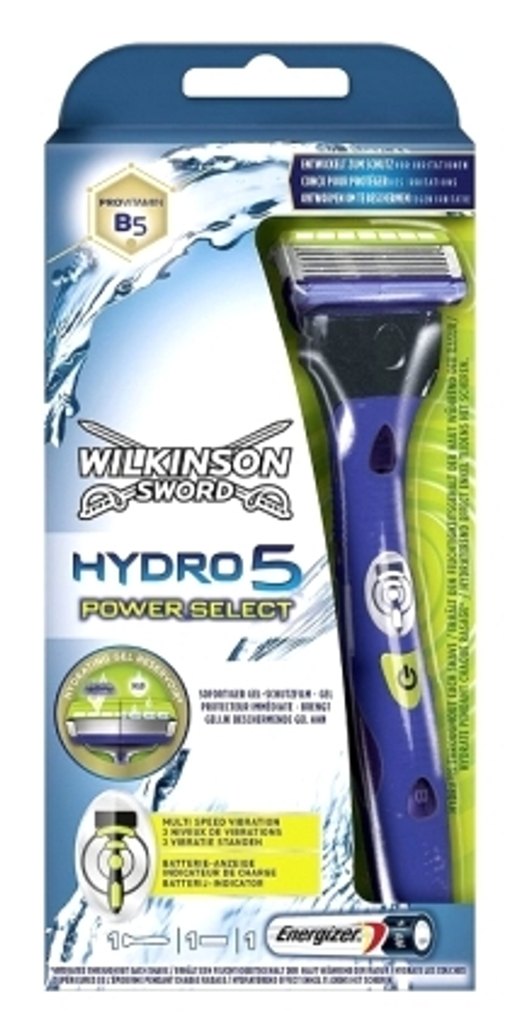 Wilkinson Sword станок Hydro-5 Power Select +1 кассета