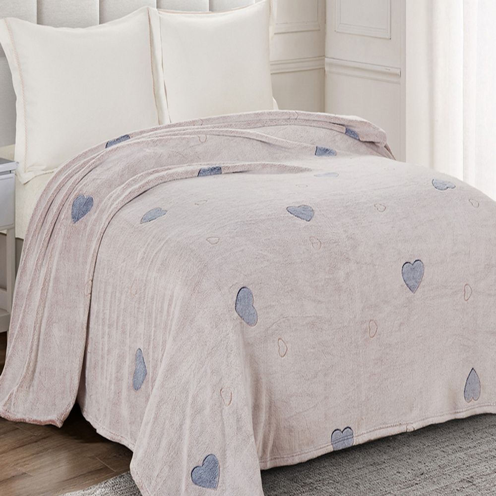 Плед "АВТ. БАМБУК-261", микрофибра, Россия.