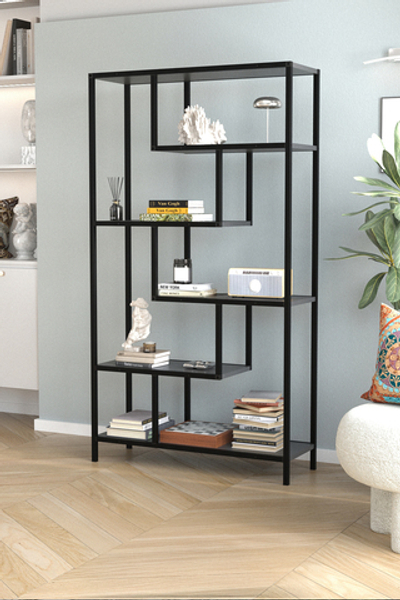 Стеллаж LARRISA 160х90 - антрацит