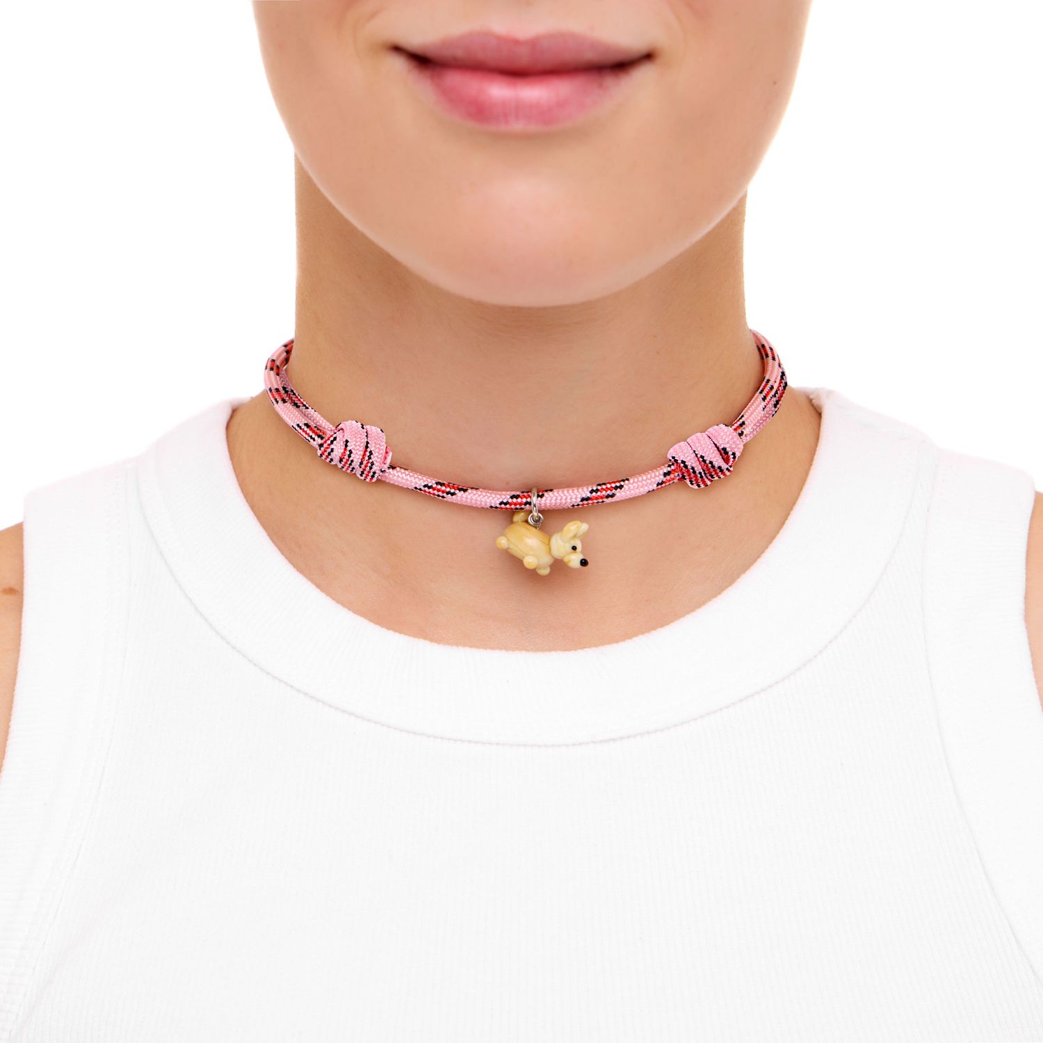 Колье Knitted Cutie Necklace - Chihuahua