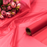 Пленка В рулоне 10 м х 58 см "Тишью" ламинированная (Малиновый)