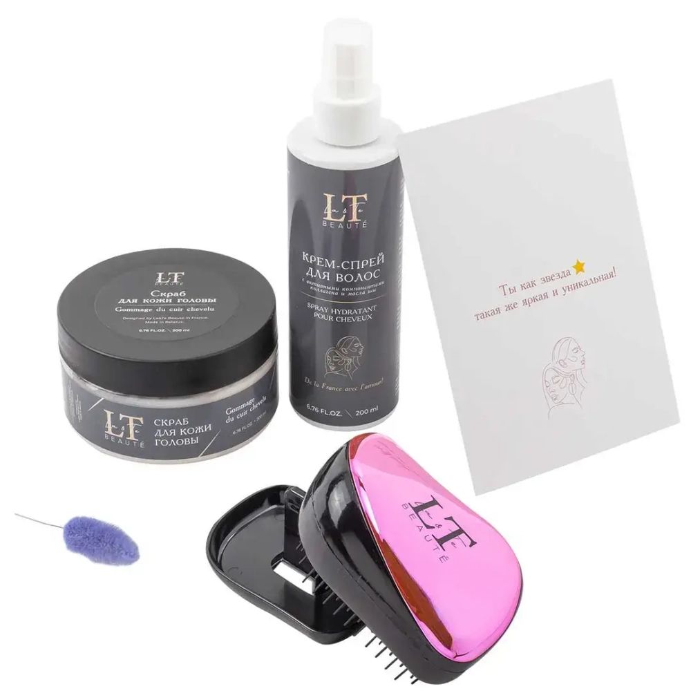 Набор для волос: ''Кофейный взрыв'' La and Te beaute LT-W10