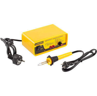 STAYER PROTerm, 40 Вт, диапазон нагрева 450 -750°С, 2 сменных жала, прибор для выжигания (Пирограф) (45228)