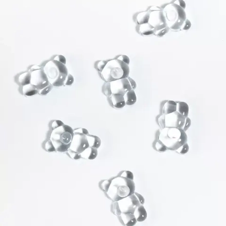 Кабошоны MOODNAIL Мишка №2 целый, 12шт