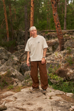 Футболка Called a Garment Stone Shapes "Milk"