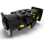 A20VLO190DRS/10R-NZD24N00 - Насос для БЕЛАЗа - насос аксиально-поршневой сдвоенный нереверсивный регулируемый с наклонной шайбой для незамкнутой гидросистемы, рабочий объем 190+190 см3, DRS = регулятор давления с LS управлением, номинальное давление 350 бар, вал Z=шлицевой по DIN 5480, проходной вал - нет