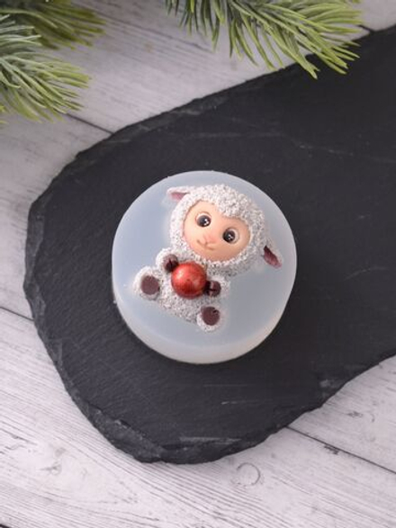 Силиконовый молд "Овечка" #3