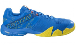 Мужские кроссовки для Падел Babolat Movea Men - french blue/vibrant yellow
