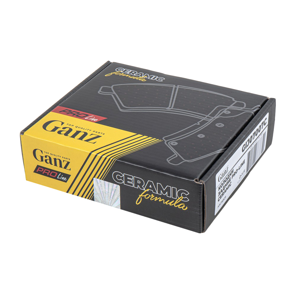 Колодки GANZ задние PRO-Line Ceramic MITSUBISHI LANCER 9 / 10 Арт.:GIJ07007C