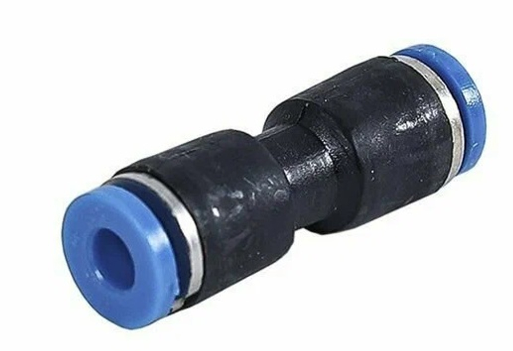 Фитинг пластик прямой d=08мм