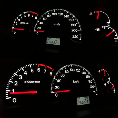 Светодиодная плата для панели Lancer IX МКПП ДОРЕСТАЙЛ (индивидуальный заказ по цветам)