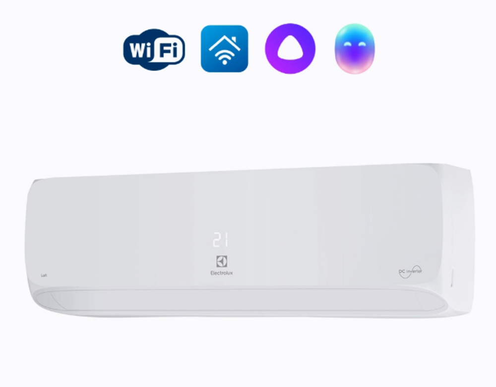 Сплит-система инверторного типа Electrolux Loft DC EACS/I-09HAL/N8 комплект