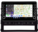 Магнитола для Toyota Land Cruiser 200 2015-2021 (без JBL) - Carmedia HP-9618 (кнопки и крутилки) Android 13, TS20, 6+128Гб, CarPlay, 4G SIM-слот