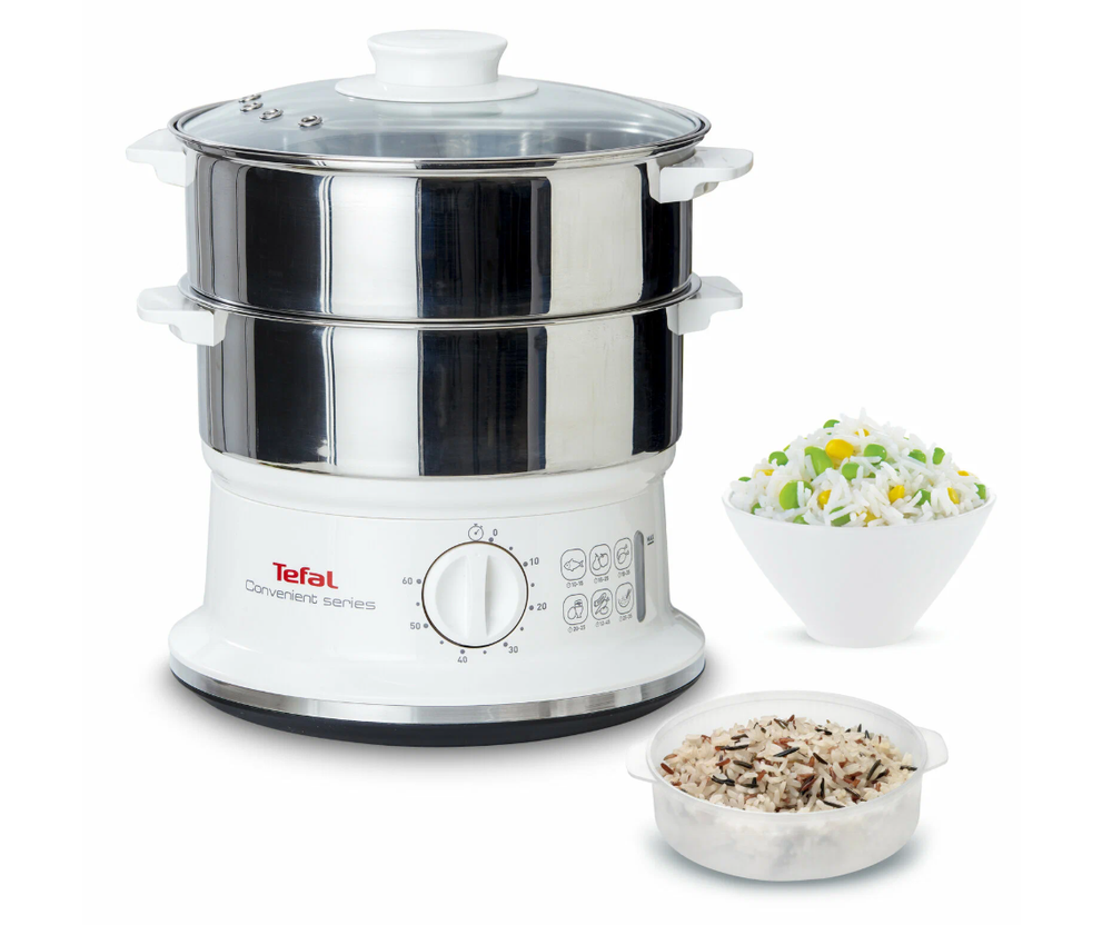 Пароварка Tefal VC145130 Convenient, 6л, механическое управление