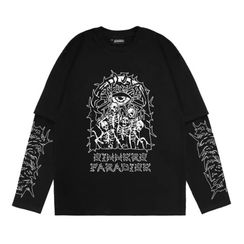 Лонгслив ATF Sinners Paradise двойной рукав, черный