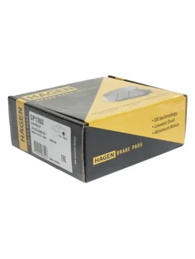 Колодки тормозные CHEVROLET Cruze (09-) задние (4шт.) HAGEN SANGSIN