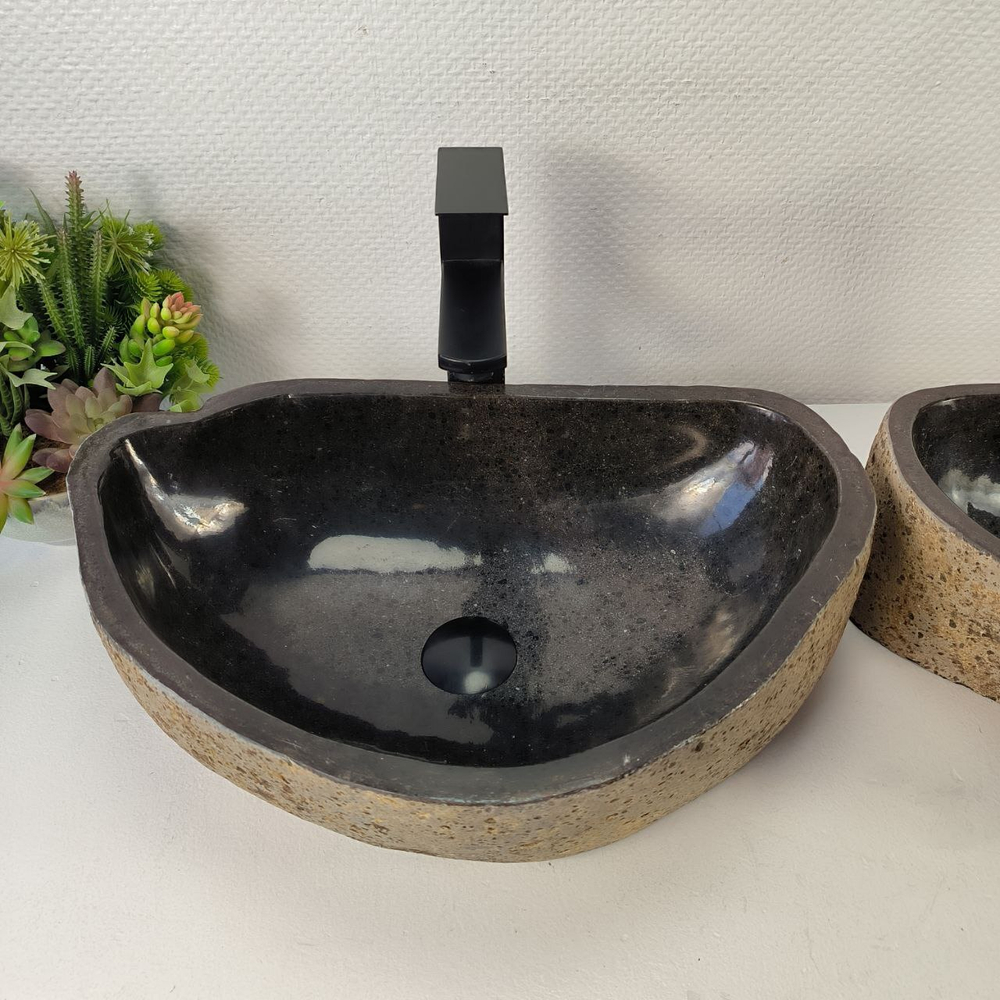 Раковина из речного камня ПАРА! RS-65536 50*33*15 0866