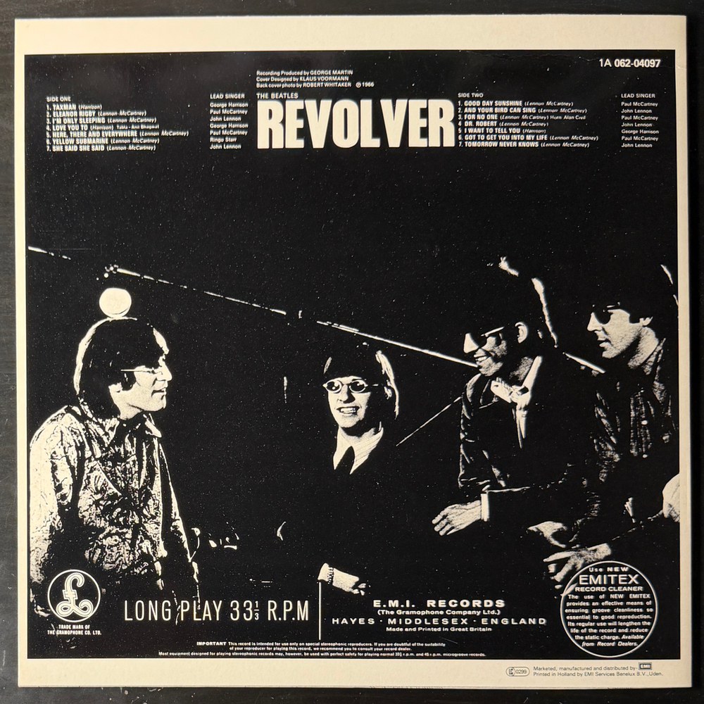The Beatles ‎– Revolver (Европа)