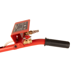 WDK-81813B Домкрат пневматический подкатной, г/п 3 т, 135-435 мм, с удлинённой рукоятью