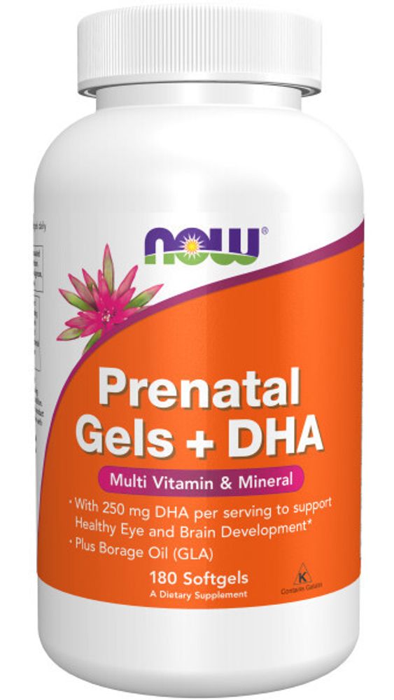 Prenatal Gels+DHA 180 softgels