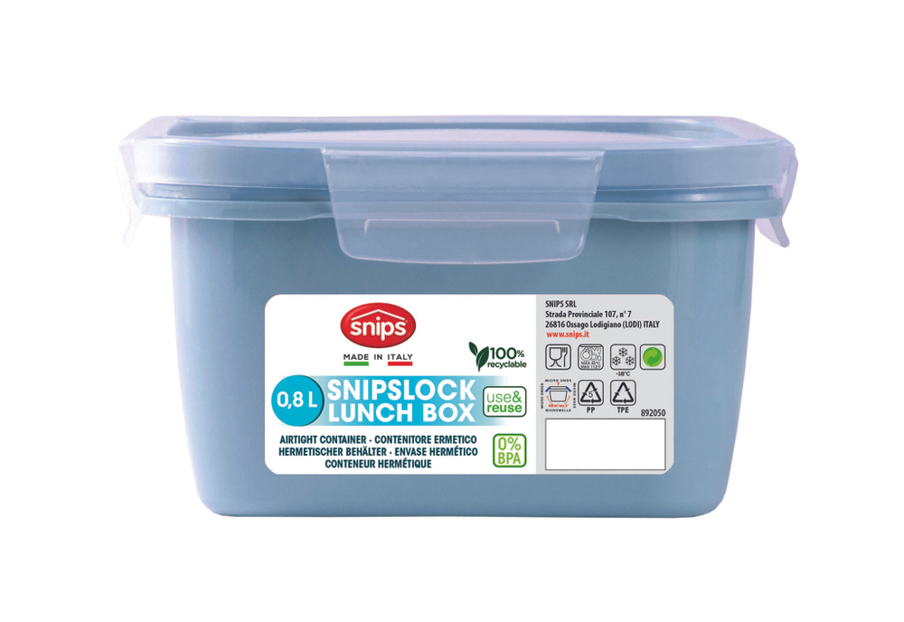 Ланч-бокс прямоугольный 800мл SNIPS