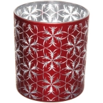 Подсвечник «Фантазия» 7*7,8 см, Красный
