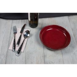Тарелка с бортом d 21 см h4,5 см Evolution Dark Red P.L. Proff Cuisine [6]
