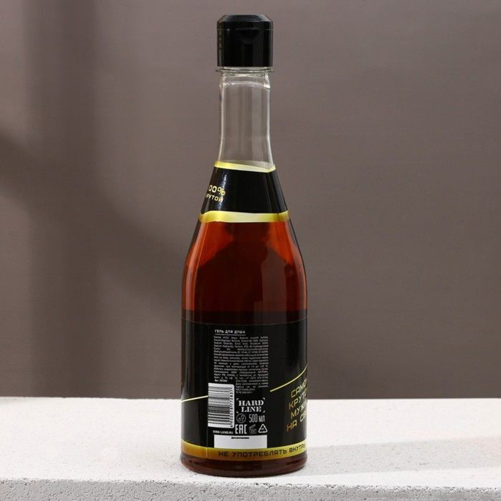 Гель для душа «Настоящий мужик» с ароматом мужского парфюма - 500 мл. (Цвет: не задано)