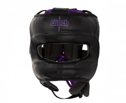 Шлем боксерский с бампером Clinch Undefeated черный C160