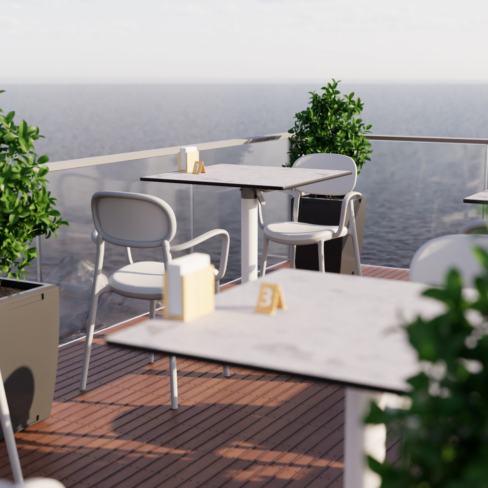 Кресло пластиковое DUO Armchair