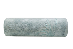 Полотенце 70х140 Garda Decor Лирика бирюзовое