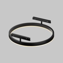 Трековый магнитный светодиодный светильник Maytoni Exility Rim TR227-2-24W3K-B