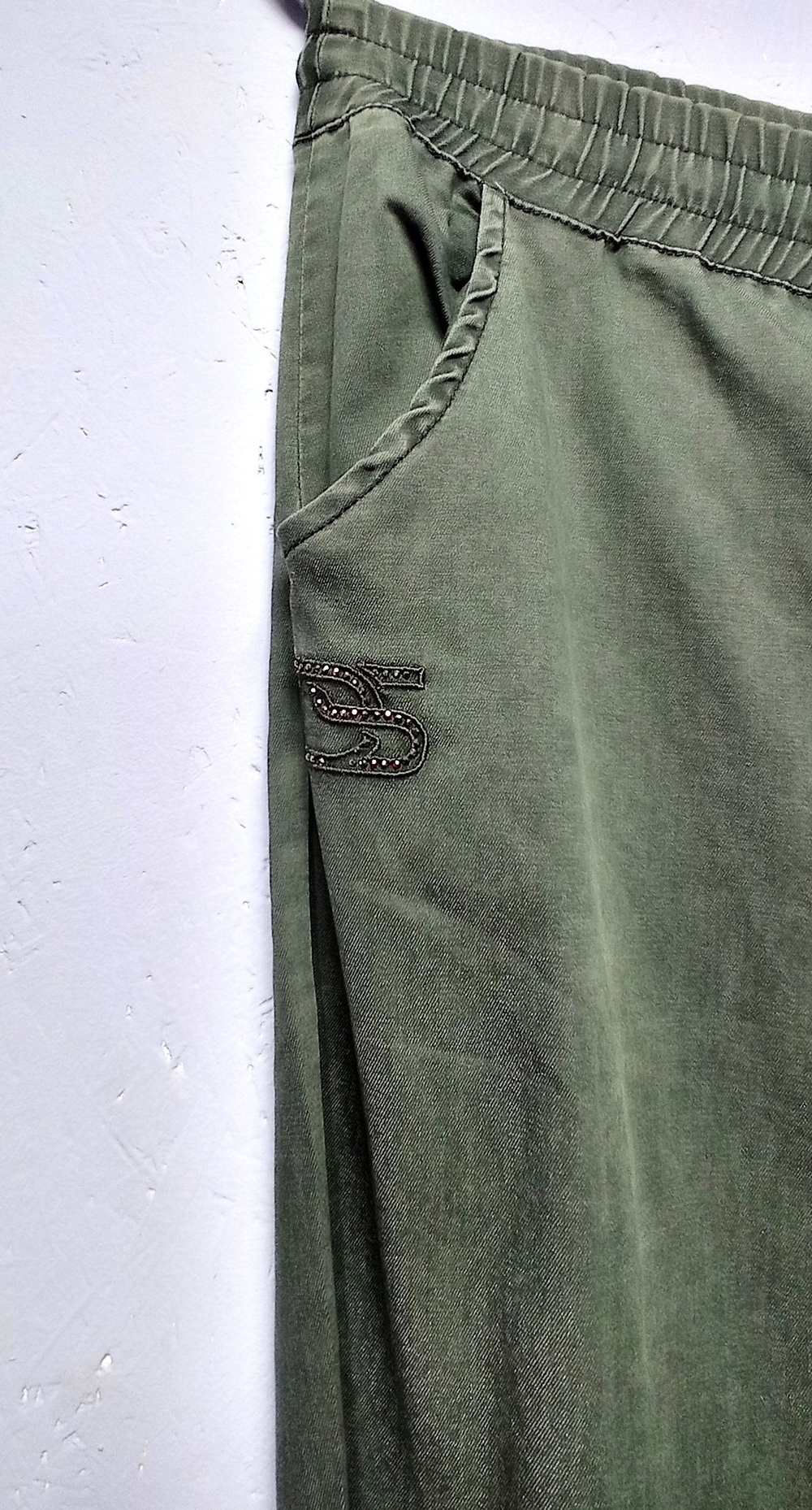 Штаны "Полное Счастье", размер 82, унисекс, цвет хаки