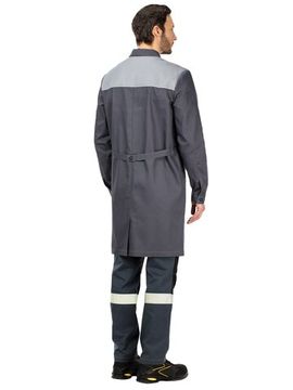 Халат "Технолог" NEW (серый/с.серый)