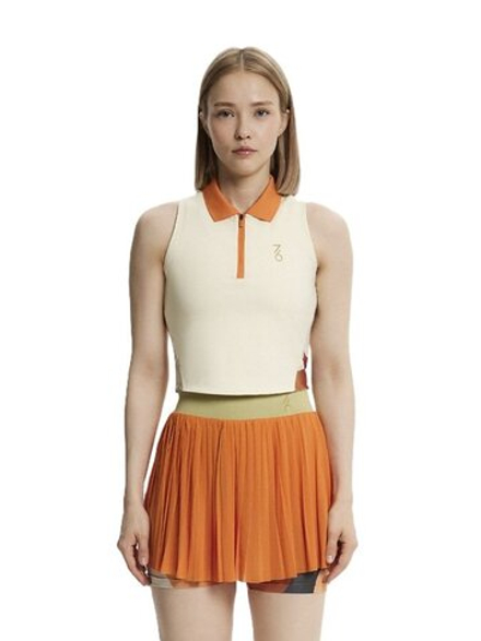 ОДЕЖДА ДЛЯ ТЕННИСА Женская, Топ SEVENSIX Kris Top Cream Blossom .