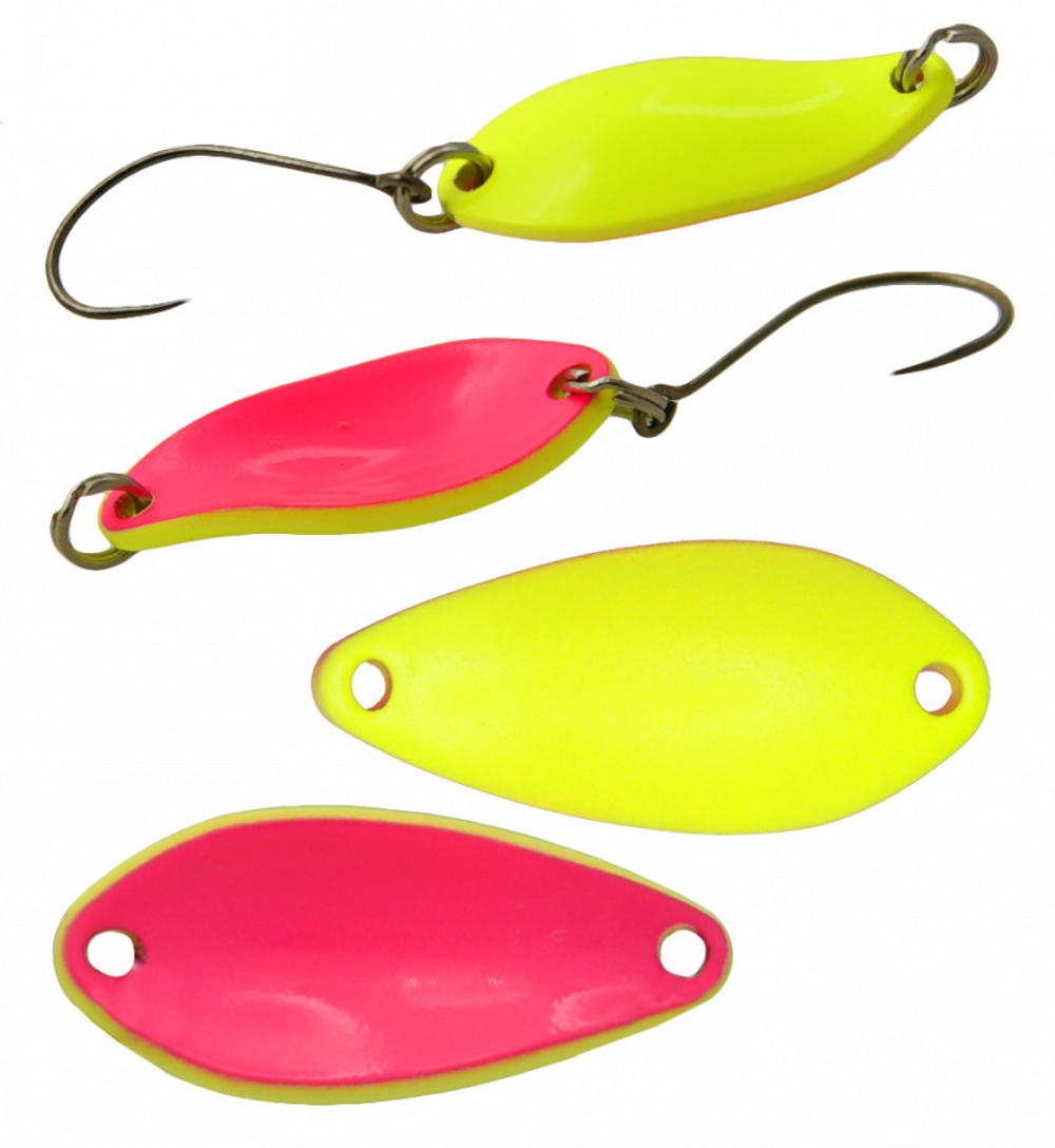 Блесна колеблющаяся для рыбалки на форель окуня голавля LureMax Dotty колебалка