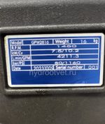 GPW-2816 - Плунжерный насос, расход 42 л/мин, давление до 21,6 МПа