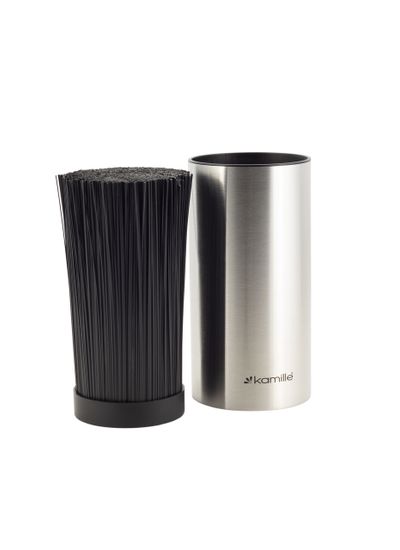 Подставка для ножей Kamille KM-7611 из нержавеющей стали