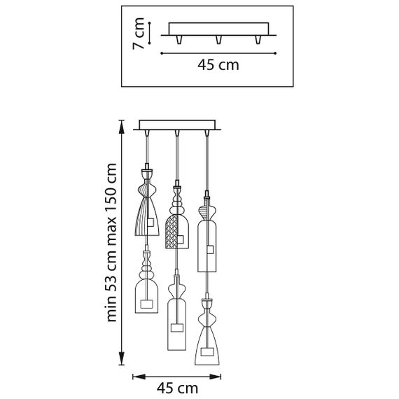 Подвесная светодиодная люстра Lightstar Belle 814069
