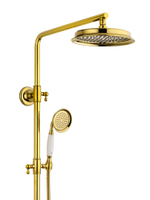 Душевая система WONZON & WOGHAND RETRO, Глянцевое золото (WW-88739020-PG)