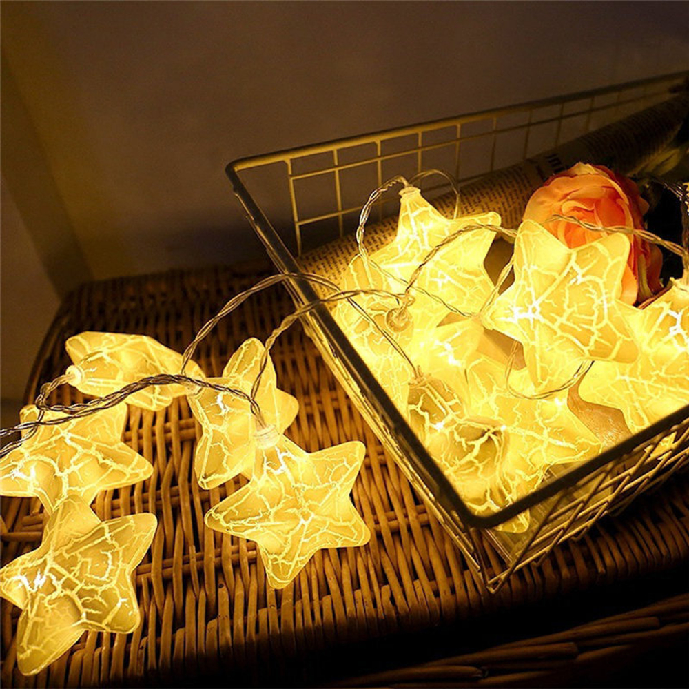 Гирлянда-занавес Звезды