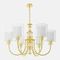 Подвесная люстра Crystal Lux ELENA SP6 GOLD
