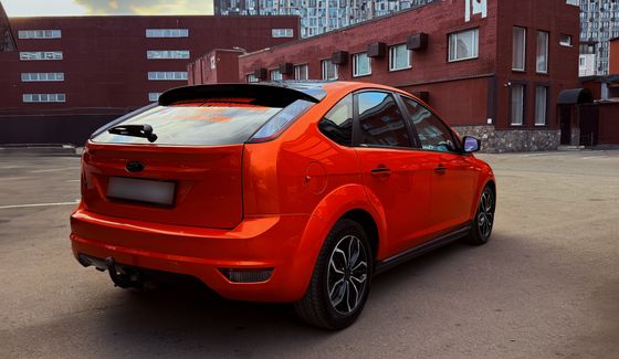 Пленка PET перламутровая оранжевая глянцевая Racing Orange Carbins